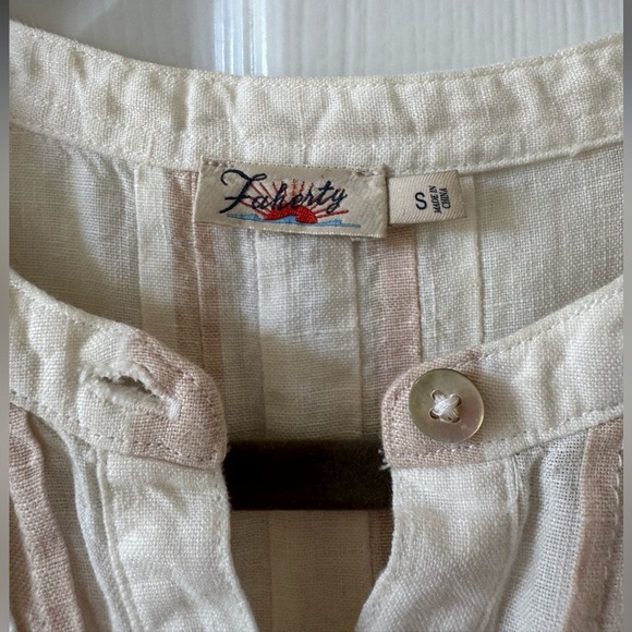 FAHERTY Isha linen dress size small - Picture 3 of 10